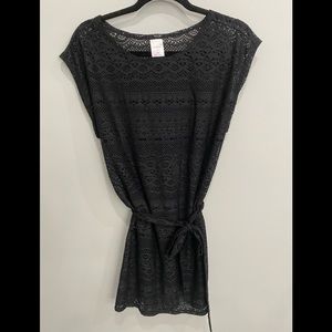 Merona Black Lace Coverup